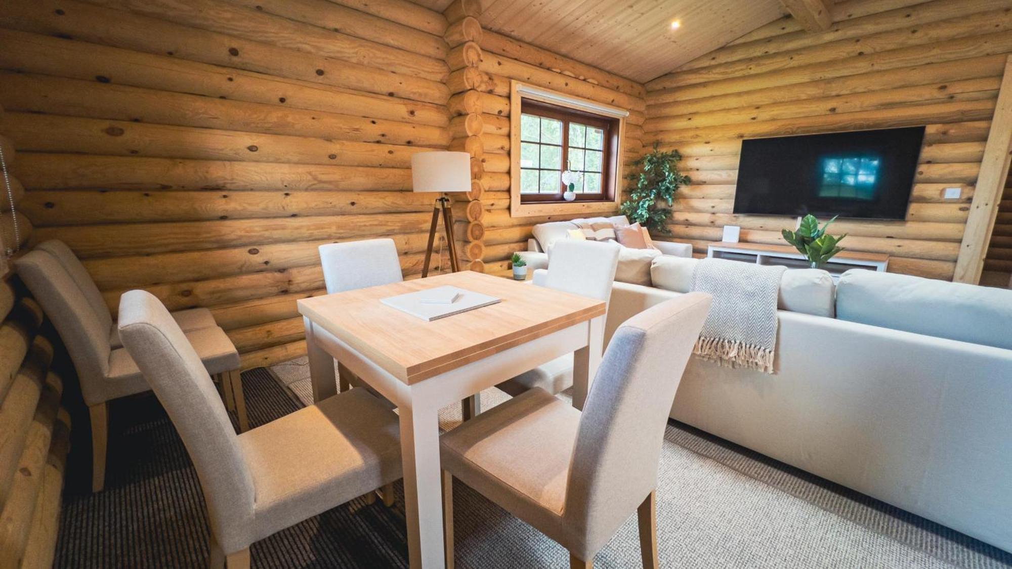 Aspen Lodge, Amazing New Log Cabin With Hot Tub - Sleeps 6 - Felmoor Park Morpeth Chambre photo